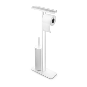 MindSet toilet butler - Mineral Fresh White, silicone - Brabantia
