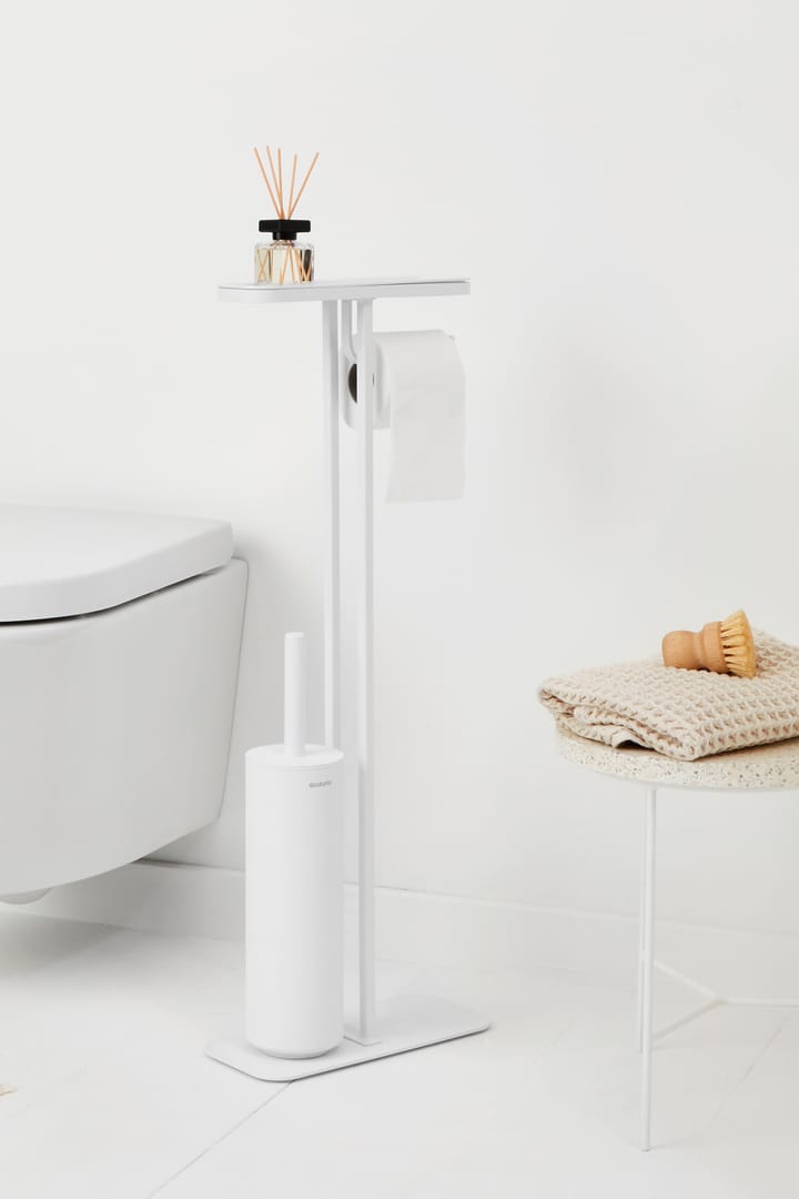 MindSet toilet butler, Mineral Fresh White, silicone Brabantia