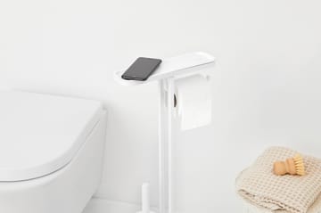 MindSet toilet butler - Mineral Fresh White, silicone - Brabantia
