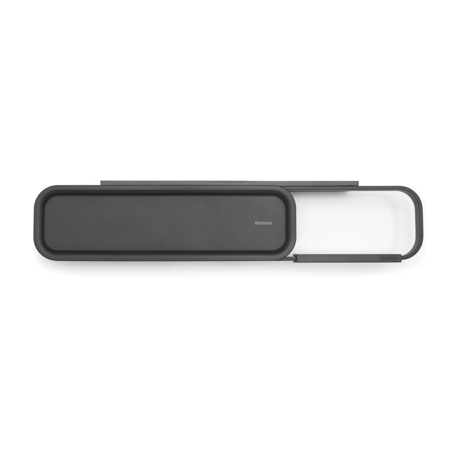 MindSet Toilet paper holder with shelf, Mineral Infinite Grey Brabantia