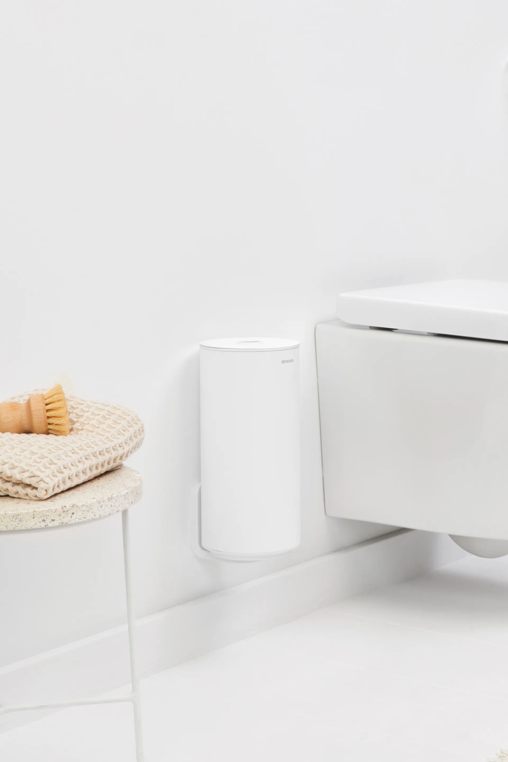 MindSet Toilet roll holder, Mineral Fresh White Brabantia