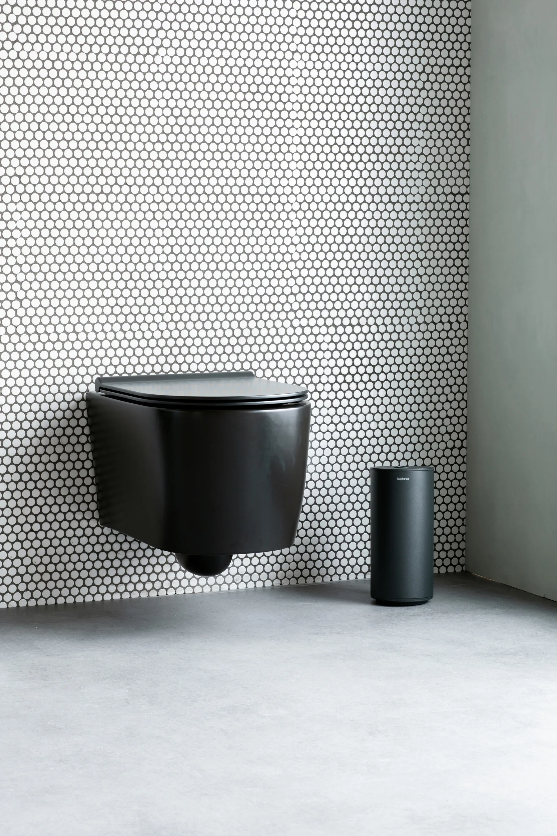 MindSet Toilet roll holder, Mineral Infinite Grey Brabantia