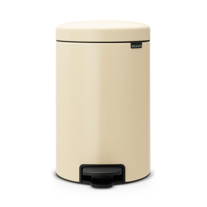 New Icon pedal bin 12 liter, almond Brabantia