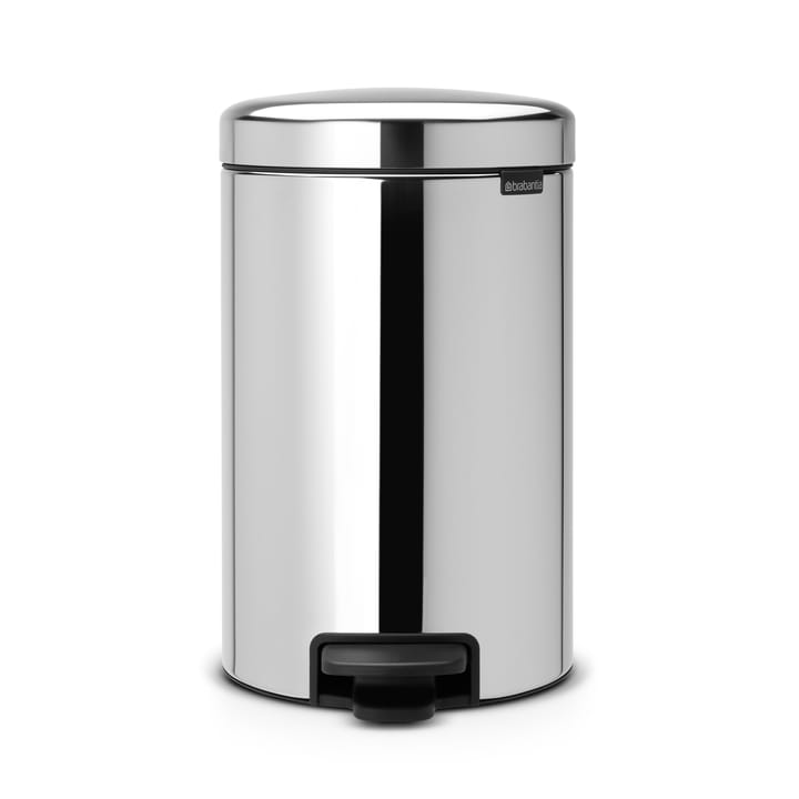 New Icon pedal bin 12 liter - brilliant steel - Brabantia