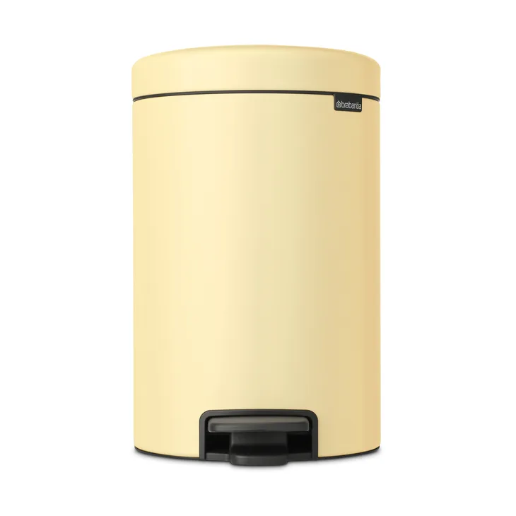 Brabantia New Icon pedal bin 12 liter Mellow yellow
