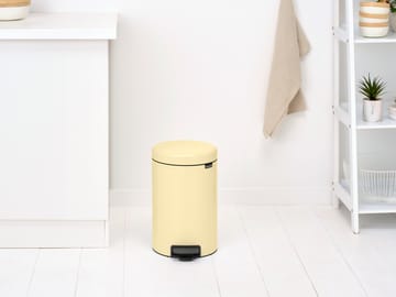 New Icon pedal bin 12 liter - Mellow yellow - Brabantia