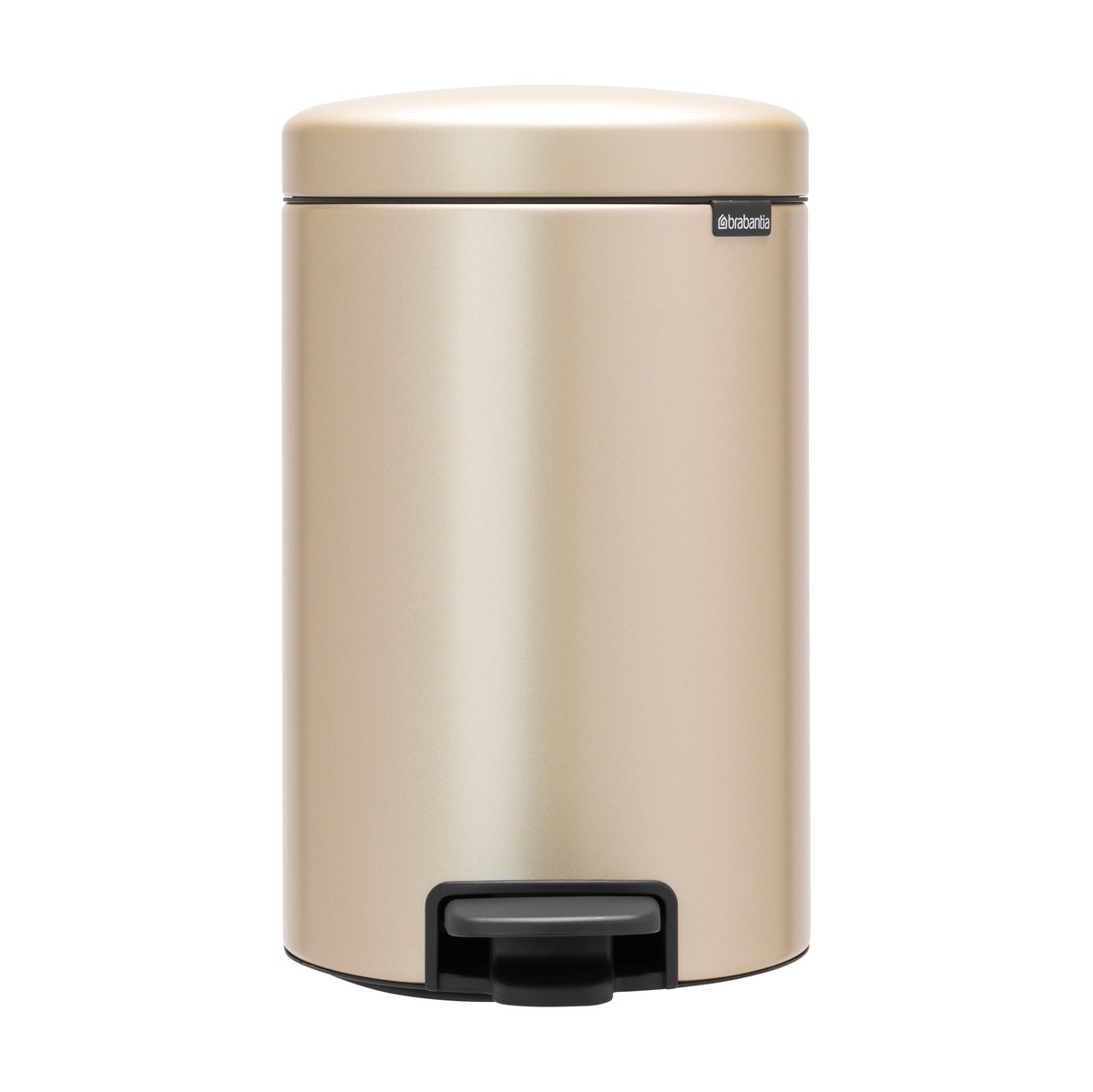 Brabantia New Icon pedal bin 12 liter Metallic Gold