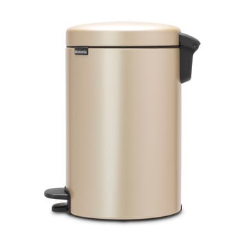 New Icon pedal bin 12 liter - Metallic Gold - Brabantia