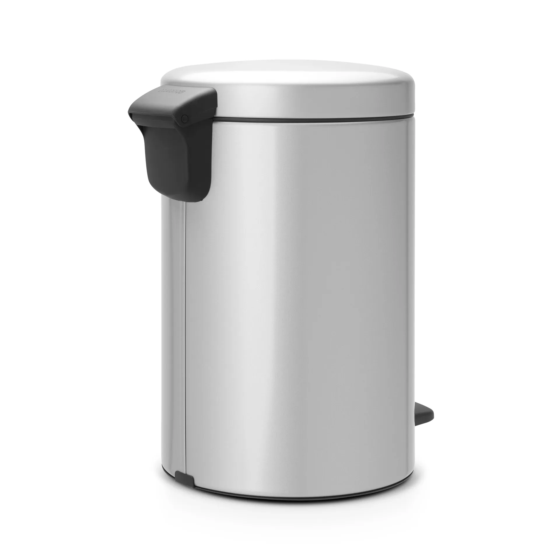 New Icon pedal bin 12 liter, metallic grey Brabantia