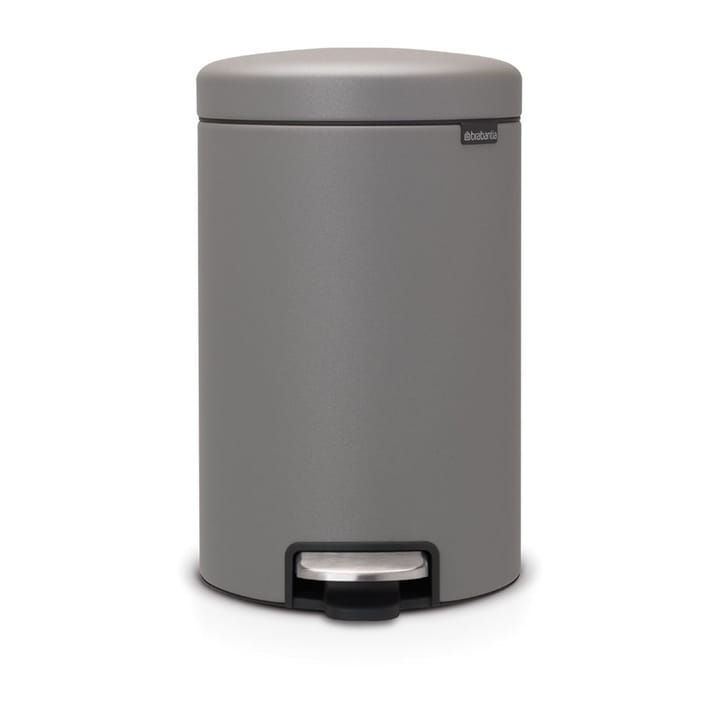 New Icon pedal bin 12 liter - Mineral concrete grey - Brabantia