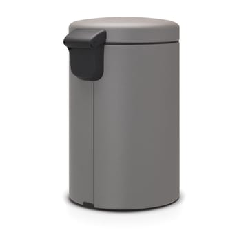 New Icon pedal bin 12 liter - Mineral concrete grey - Brabantia