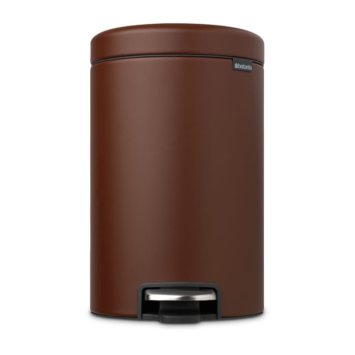 New Icon pedal bin 12 liter - Mineral cosy brown - Brabantia