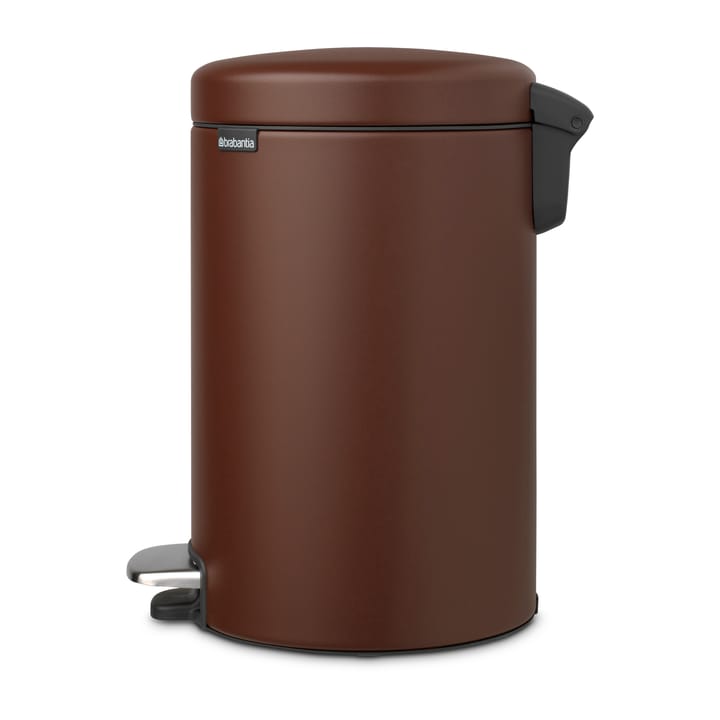 New Icon pedal bin 12 liter, Mineral cosy brown Brabantia