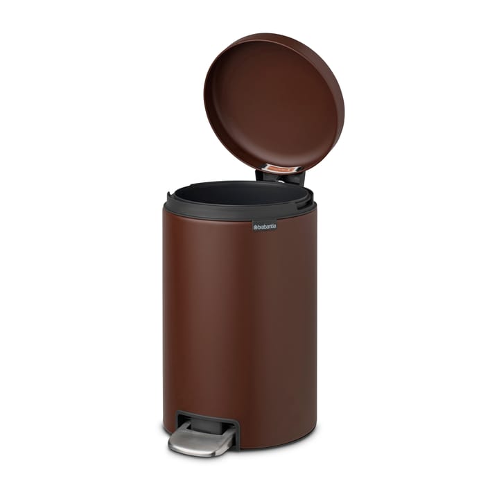 New Icon pedal bin 12 liter, Mineral cosy brown Brabantia