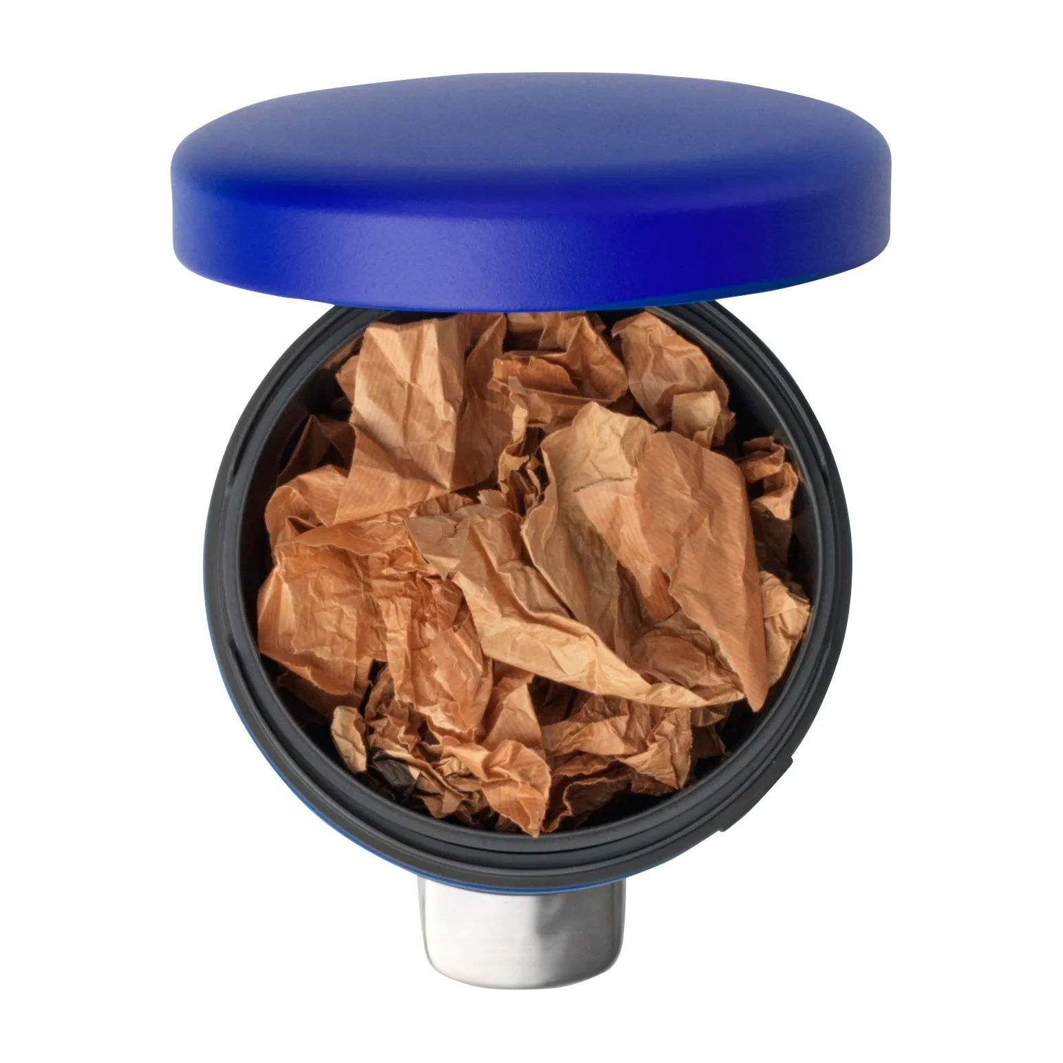 New Icon pedal bin 12 liter, Mineral powerful blue Brabantia