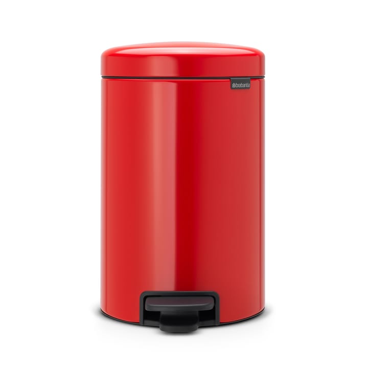 New Icon pedal bin 12 liter - passion red - Brabantia