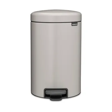 New Icon pedal bin 12 liter - Soft grey - Brabantia
