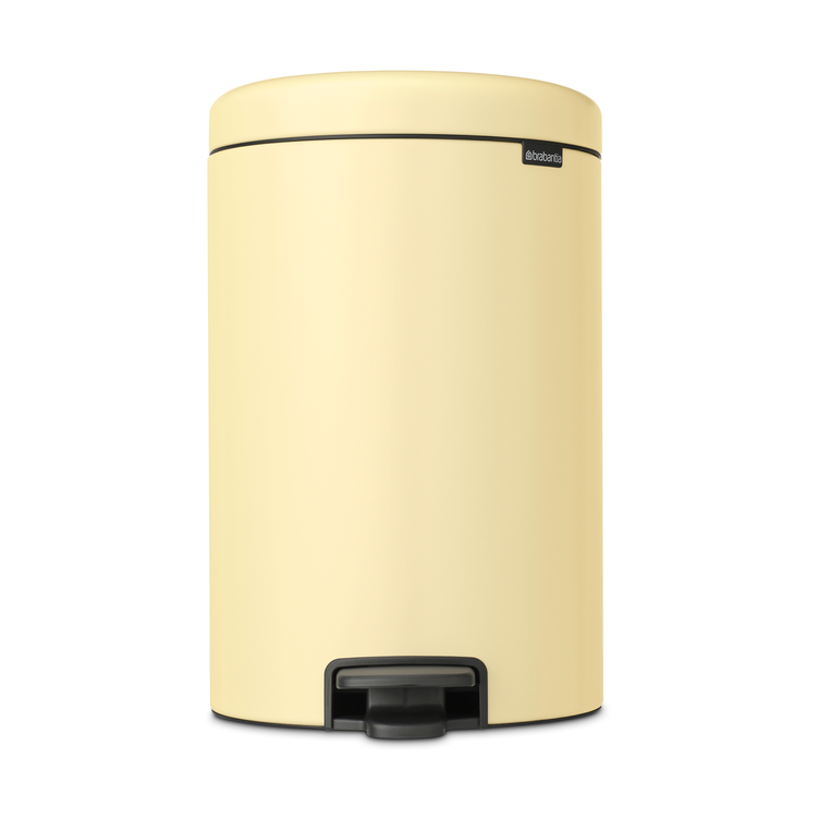 Brabantia New Icon pedal bin 20 liter Mellow yellow