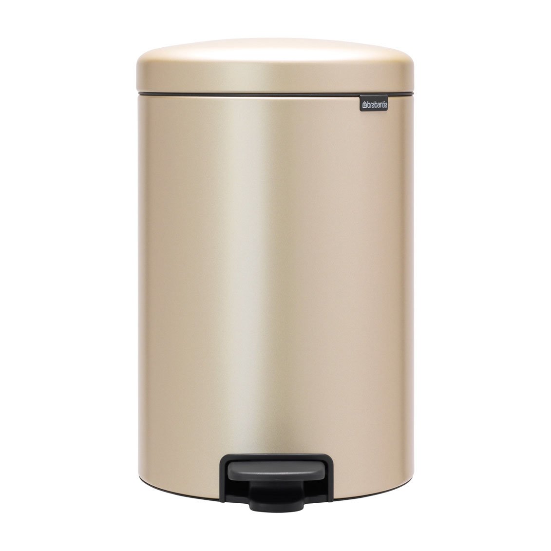 Brabantia New Icon pedal bin 20 liter Metallic Gold