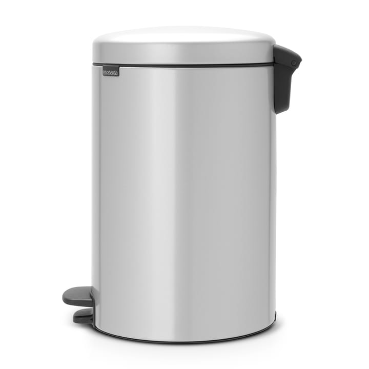 New Icon pedal bin 20 liter, metallic grey Brabantia