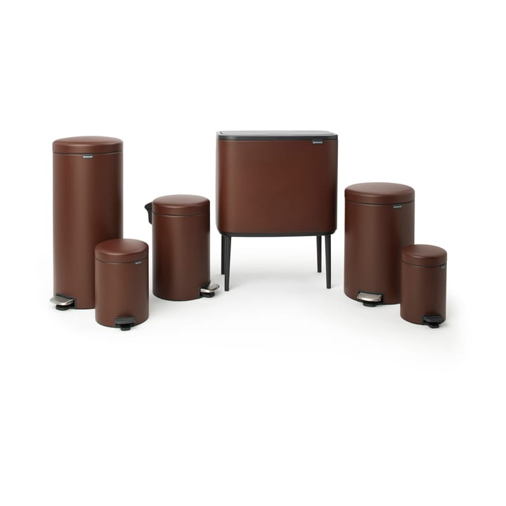 New Icon pedal bin 20 liter, Mineral cosy brown Brabantia