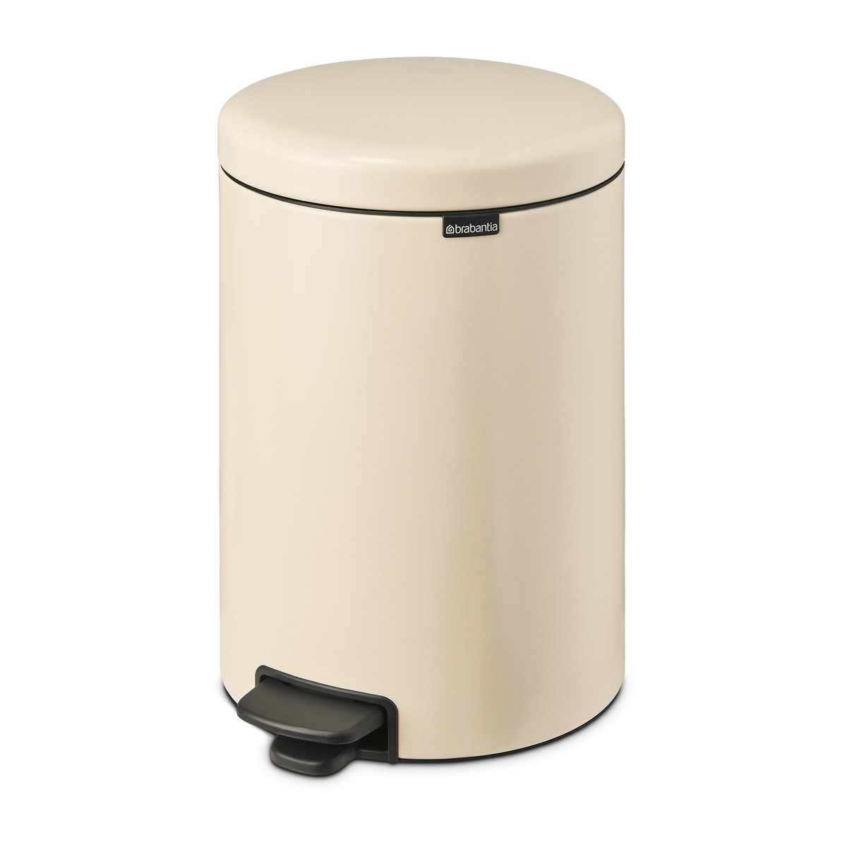 Brabantia New Icon pedal bin 20 liter Soft beige | Scandinavian Design | Pedal bins | Beige