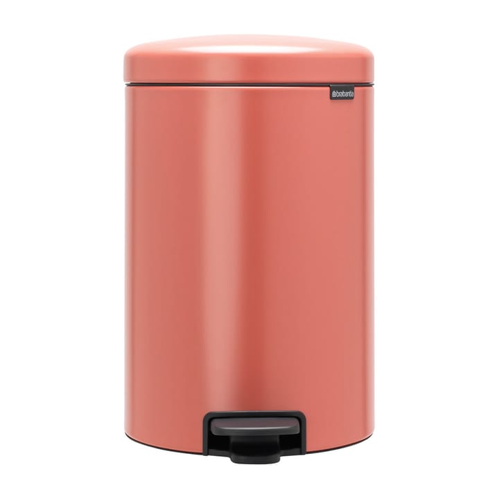 New Icon pedal bin 20 liter - Terracotta pink - Brabantia