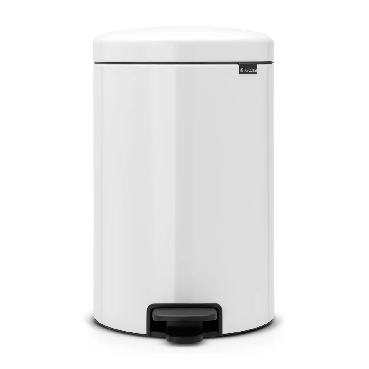 Brabantia New Icon pedal bin 20 liter white | Scandinavian Design | Pedal bins | White