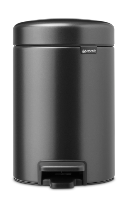 Brabantia New Icon pedal bin 3 liter Confident grey