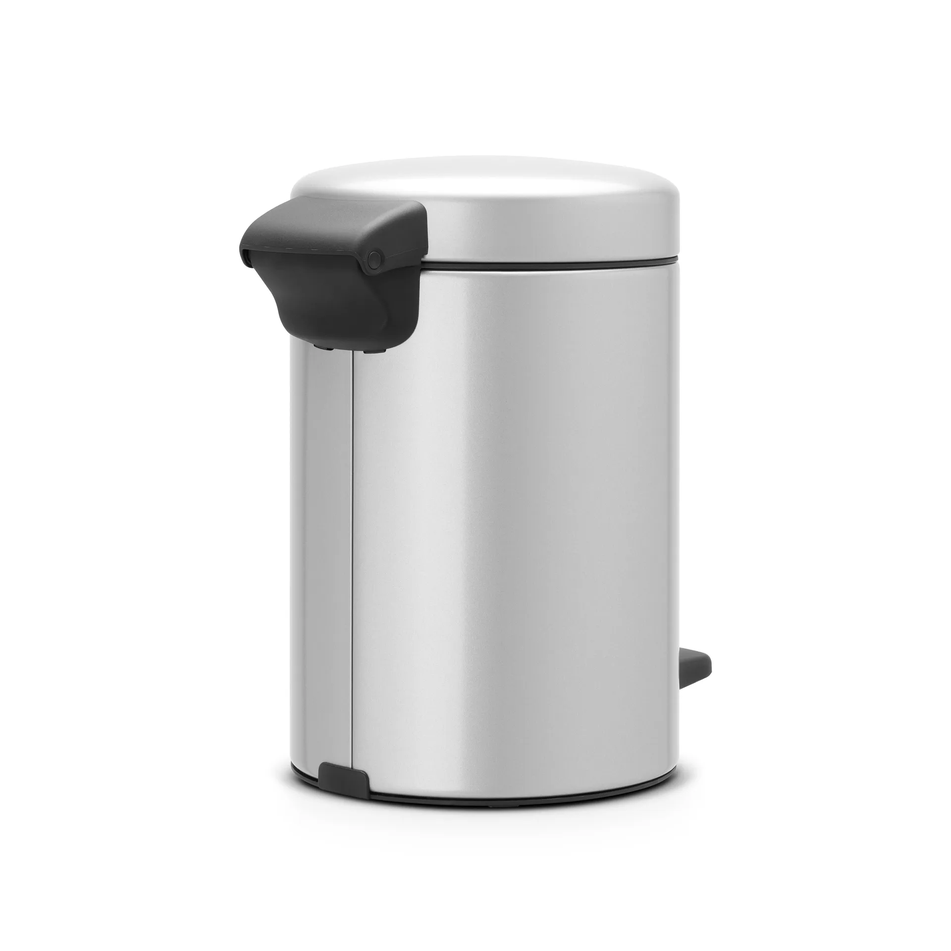 New Icon pedal bin 3 liter, metallic grey Brabantia
