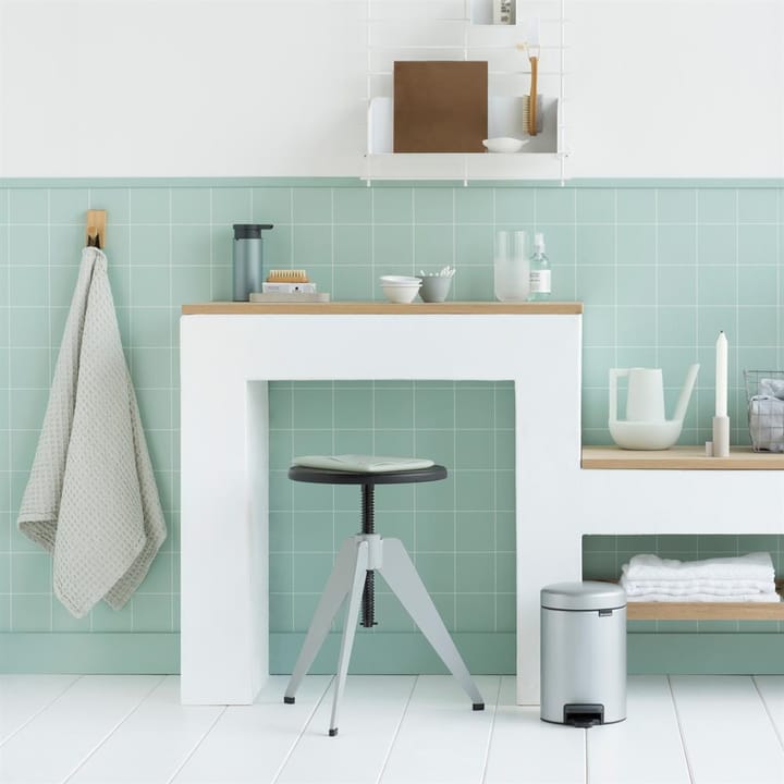 New Icon pedal bin 3 liter - metallic grey - Brabantia