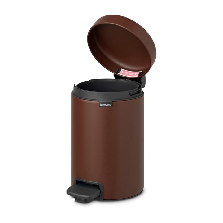 New Icon pedal bin 3 liter - Mineral cosy brown - Brabantia