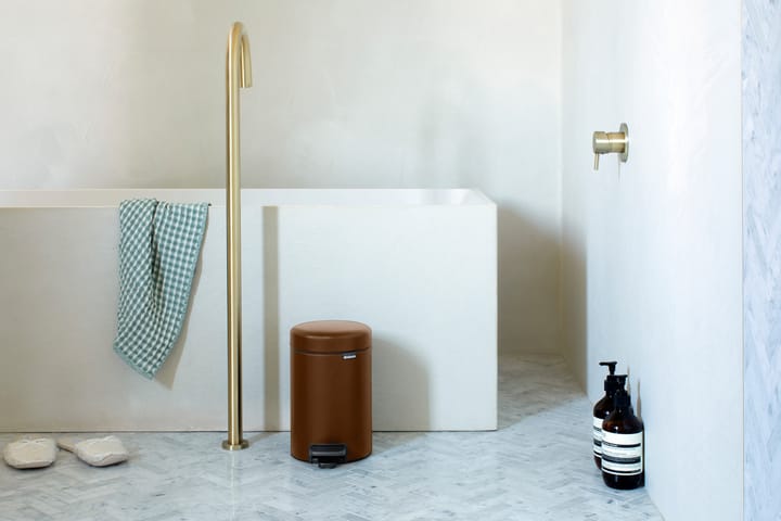 New Icon pedal bin 3 liter - Mineral cosy brown - Brabantia