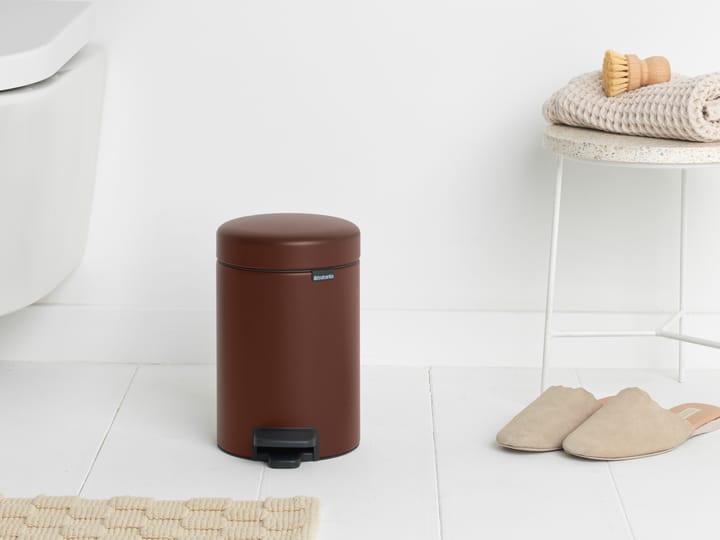 New Icon pedal bin 3 liter - Mineral cosy brown - Brabantia