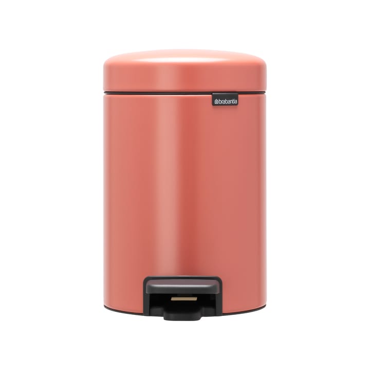 New Icon pedal bin 3 liter, terracotta pink Brabantia