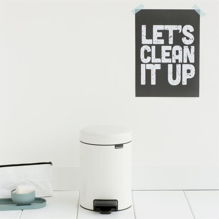 New Icon pedal bin 3 liter - white - Brabantia