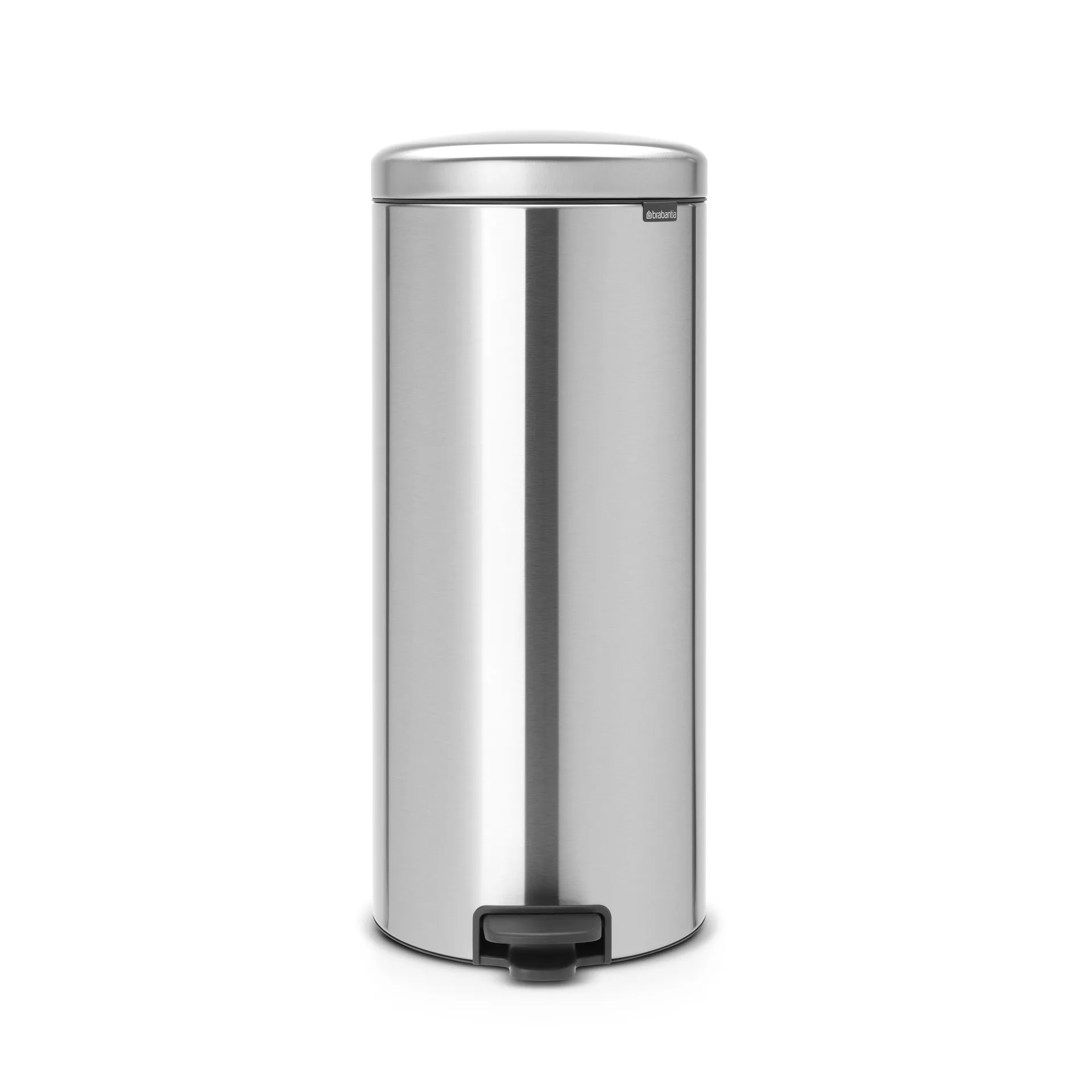 New Icon pedal bin 30 liter, matt steel Brabantia