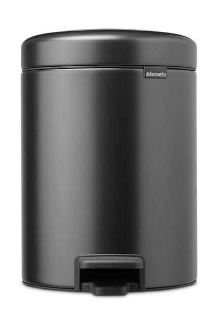 New Icon pedal bin 5 liter - Confident grey - Brabantia