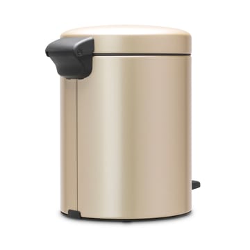 New Icon pedal bin 5 liter - Metallic Gold - Brabantia