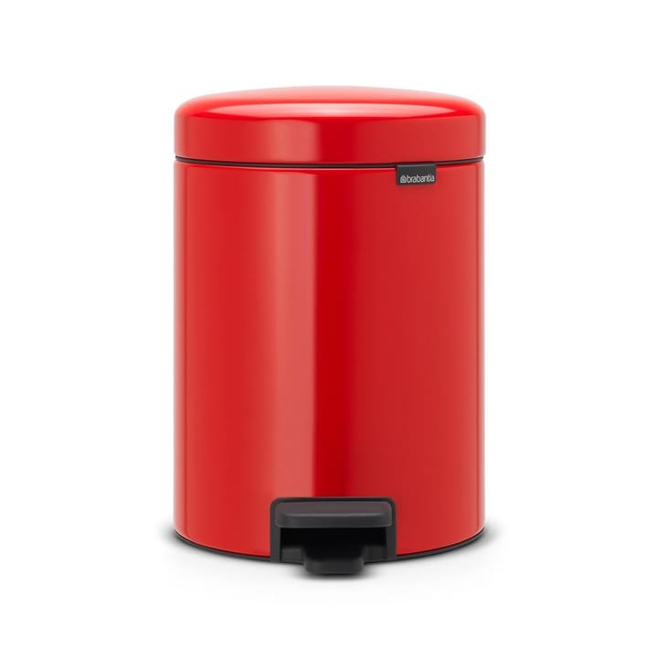 New Icon pedal bin 5 liter - passion red - Brabantia