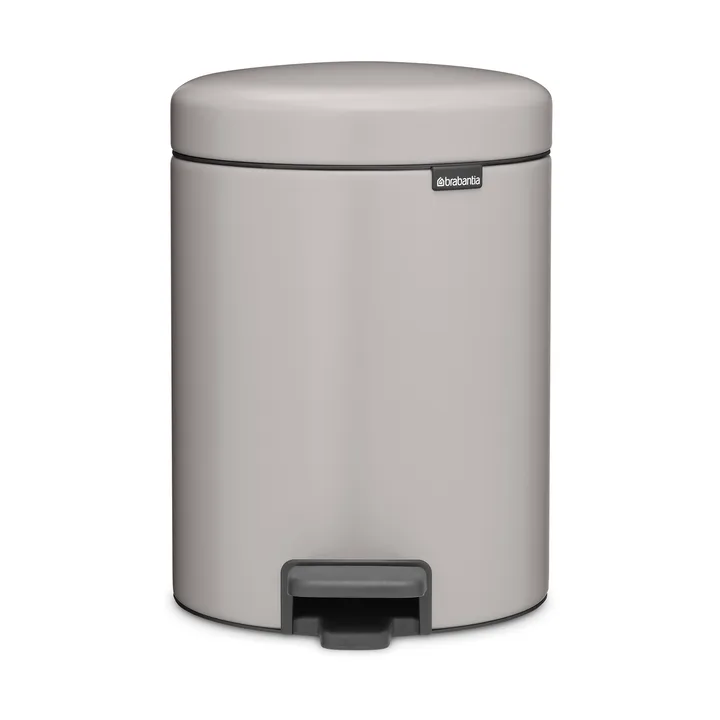 New Icon pedal bin 5 liter - Soft grey - Brabantia