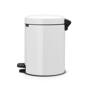 New Icon pedal bin 5 liter - white - Brabantia