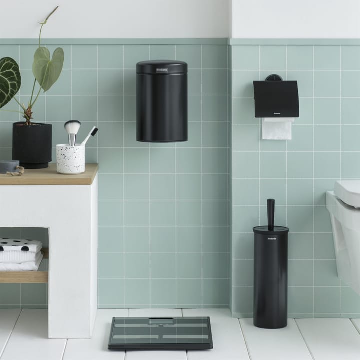 New Icon wall bucket 3 liter - matte black - Brabantia