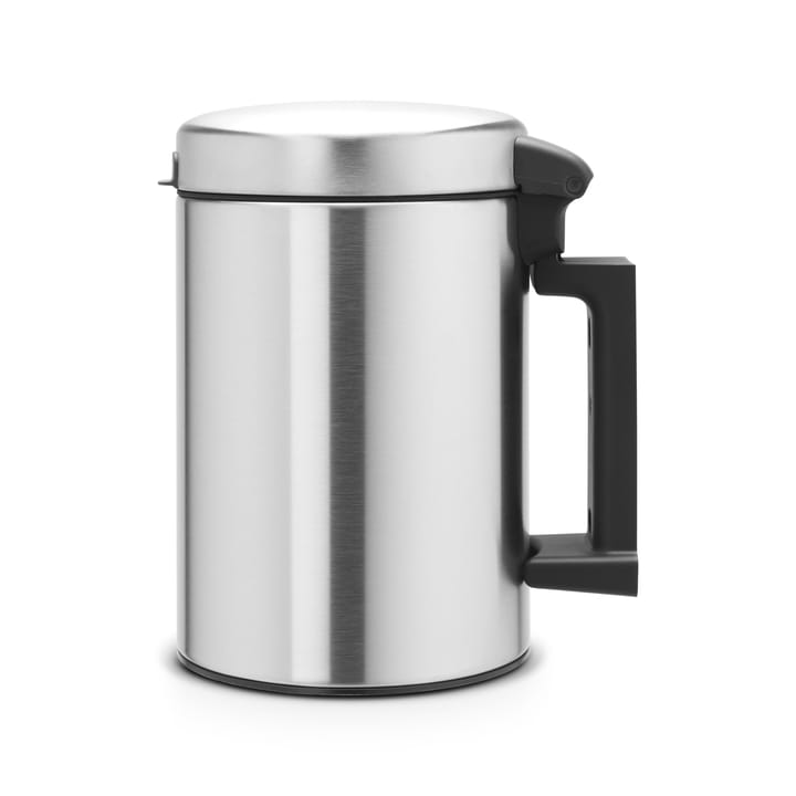 New Icon wall bucket 3 liter, matte-brushed steel Brabantia