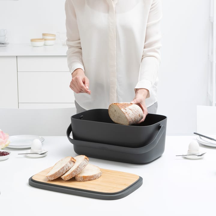 Nic bread box - dark grey - Brabantia