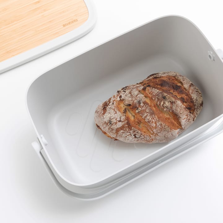 Nic bread box, light grey Brabantia
