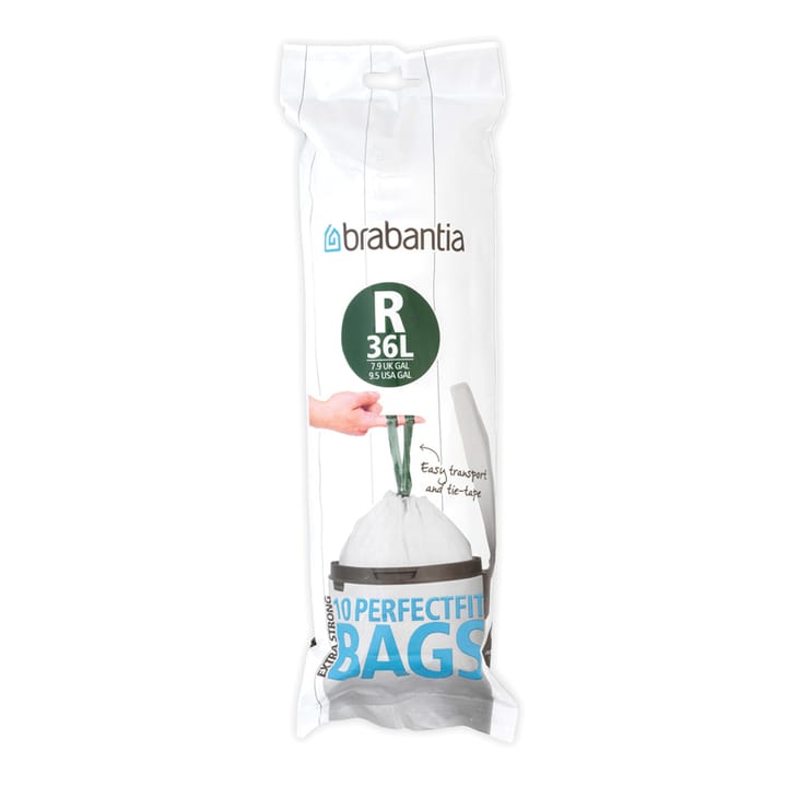 PerfectFit waste bag R (10 bags per roll) - 36 L - Brabantia