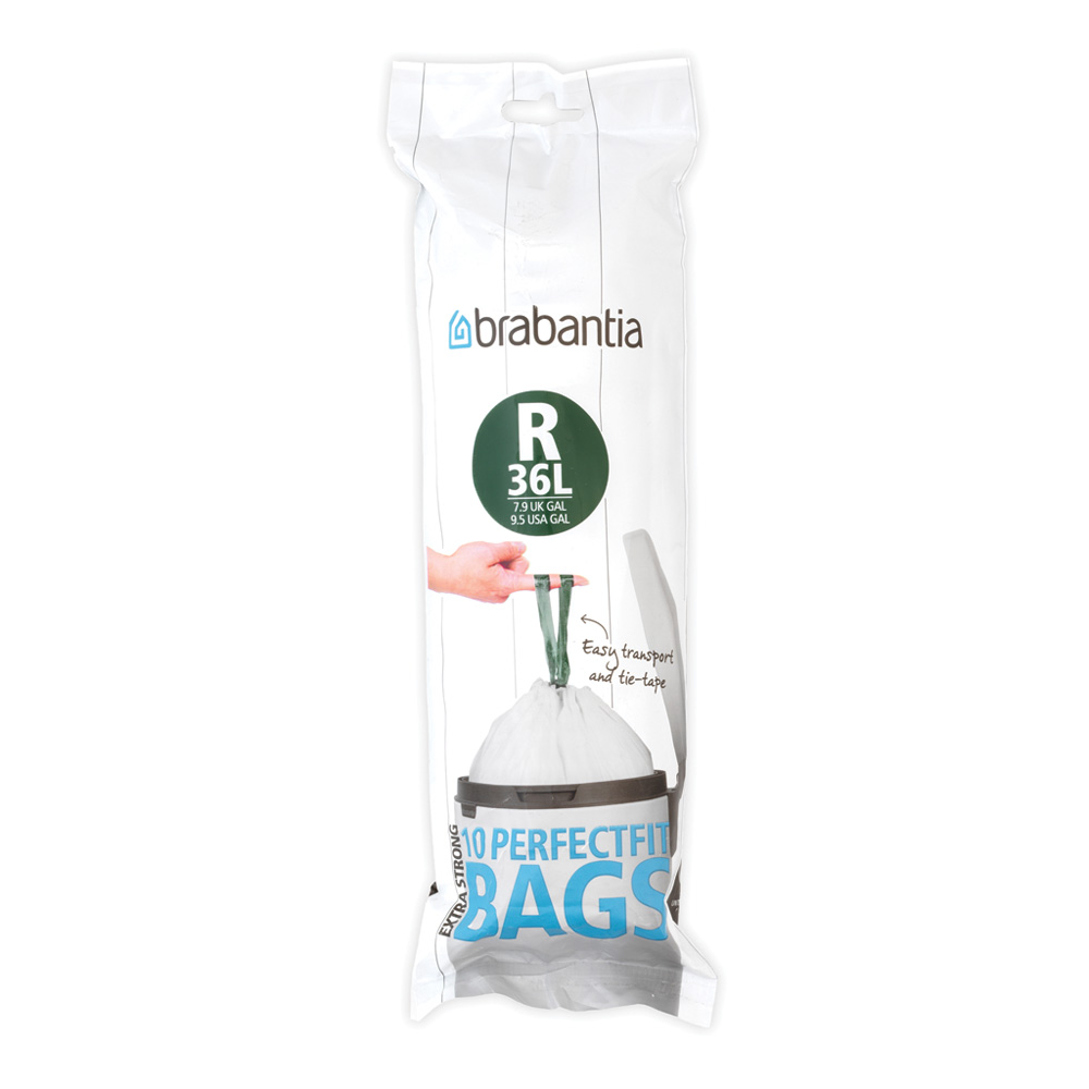 Brabantia PerfectFit waste bag R (10 bags per roll) 36 L