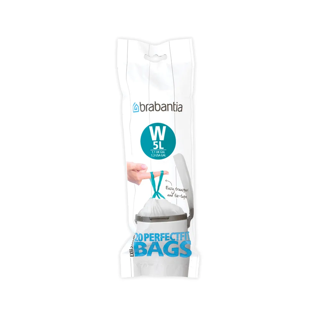 Brabantia PerfectFit waste bag W (20 bags per roll) 5 L