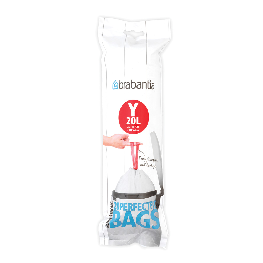 Brabantia PerfectFit waste bag Y (20 bags per roll) 20 L